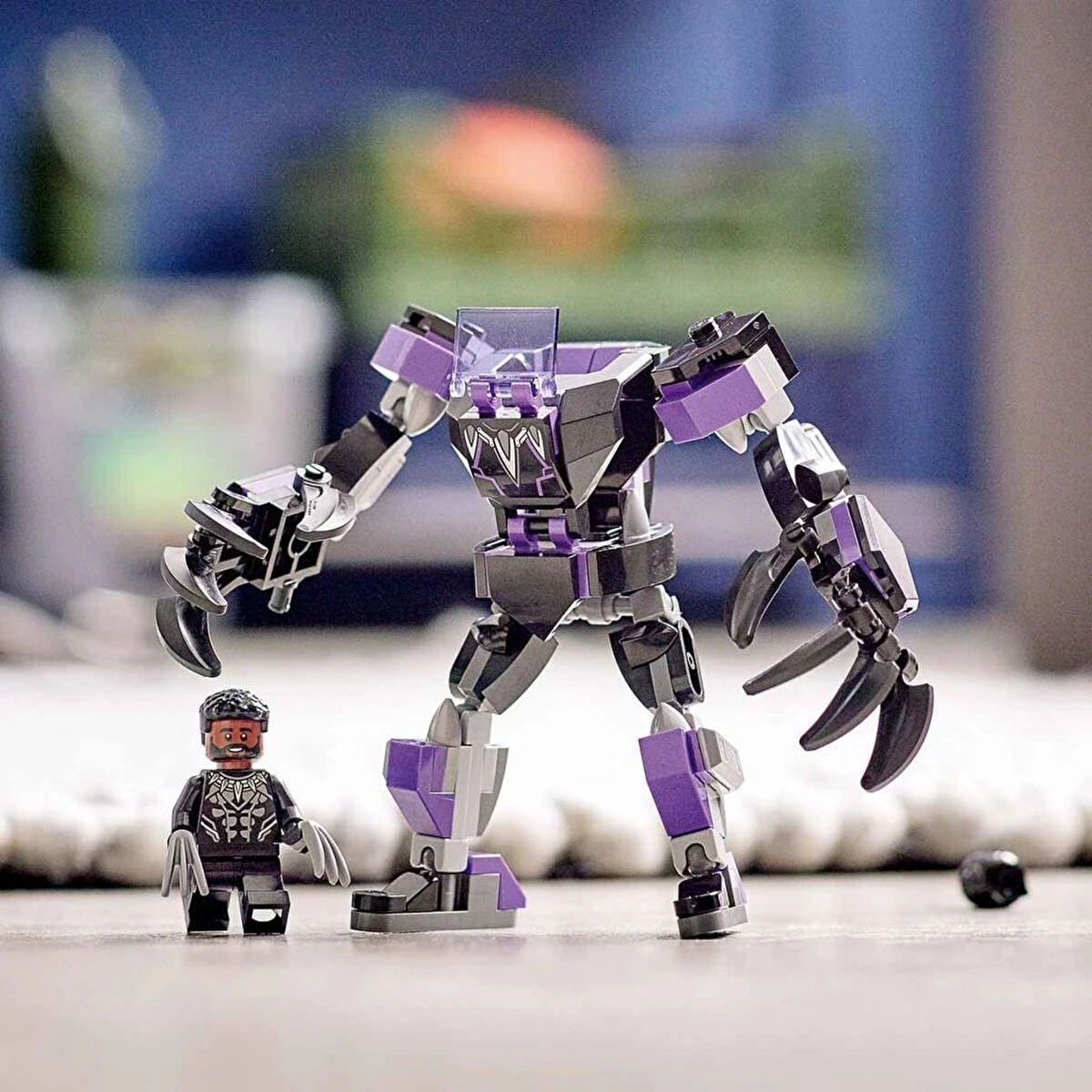 Marvel Black Panther Robot Zırhı 76204 – Yaratıcı Oyuncak Yapım Seti (124 Parça)