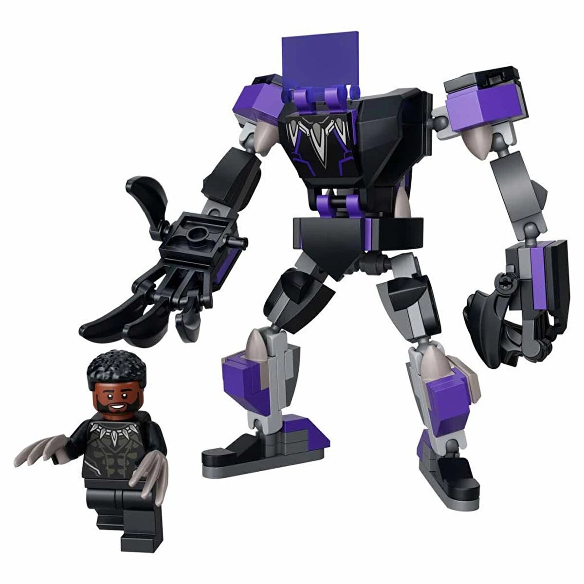 Marvel Black Panther Robot Zırhı 76204 – Yaratıcı Oyuncak Yapım Seti (124 Parça)