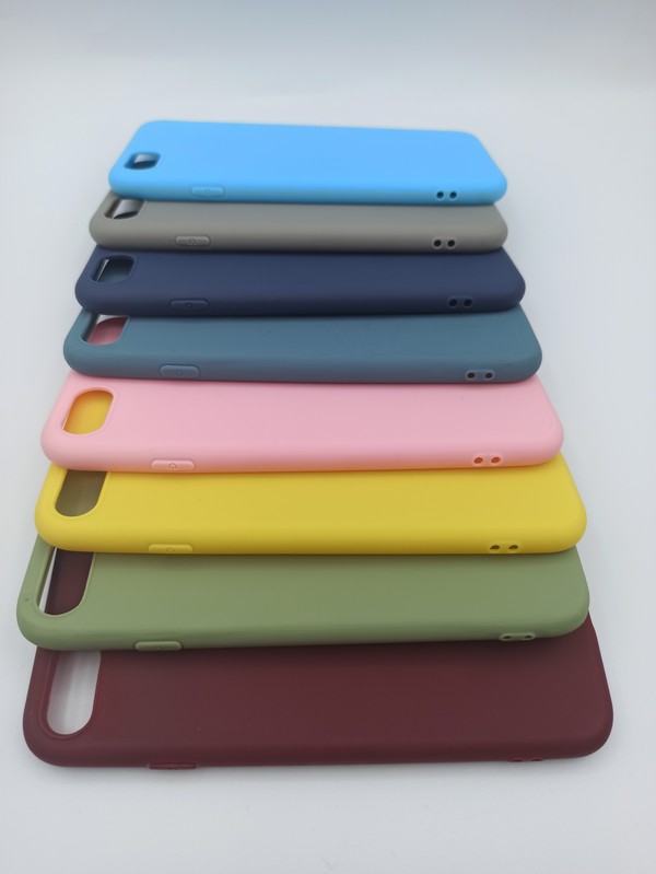 Apple iphone 7/8 Kılıf Renkli Silikon Tam Koruma