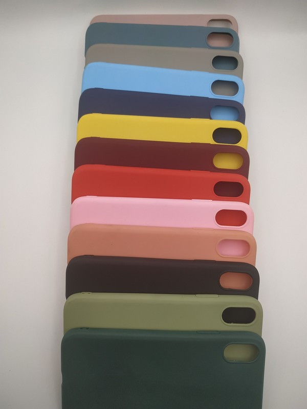 Apple iphone XR Kılıf Renkli Silikon Darbe Emici Tam Koruma