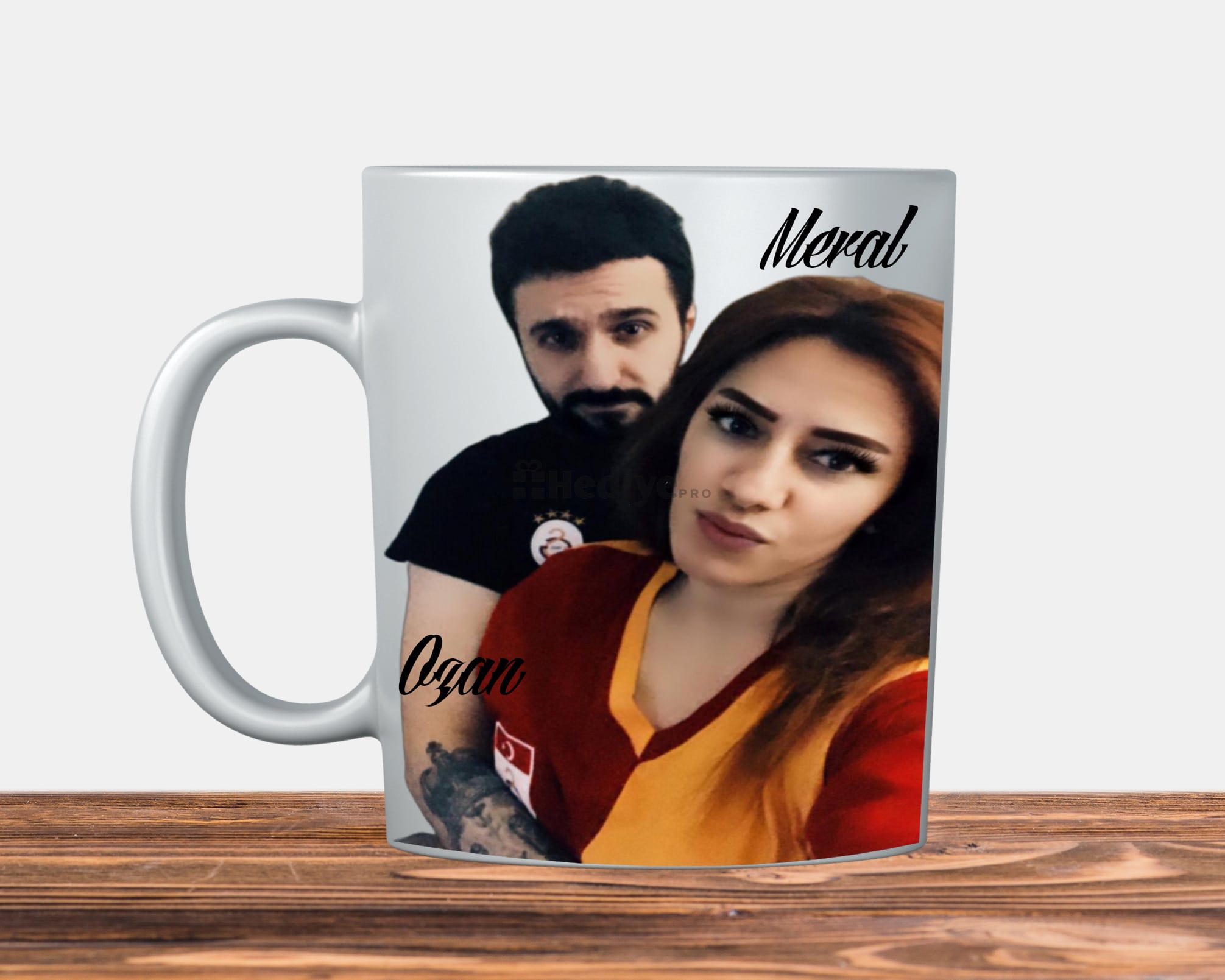 Sevgiliye Resimli Kupa Bardak