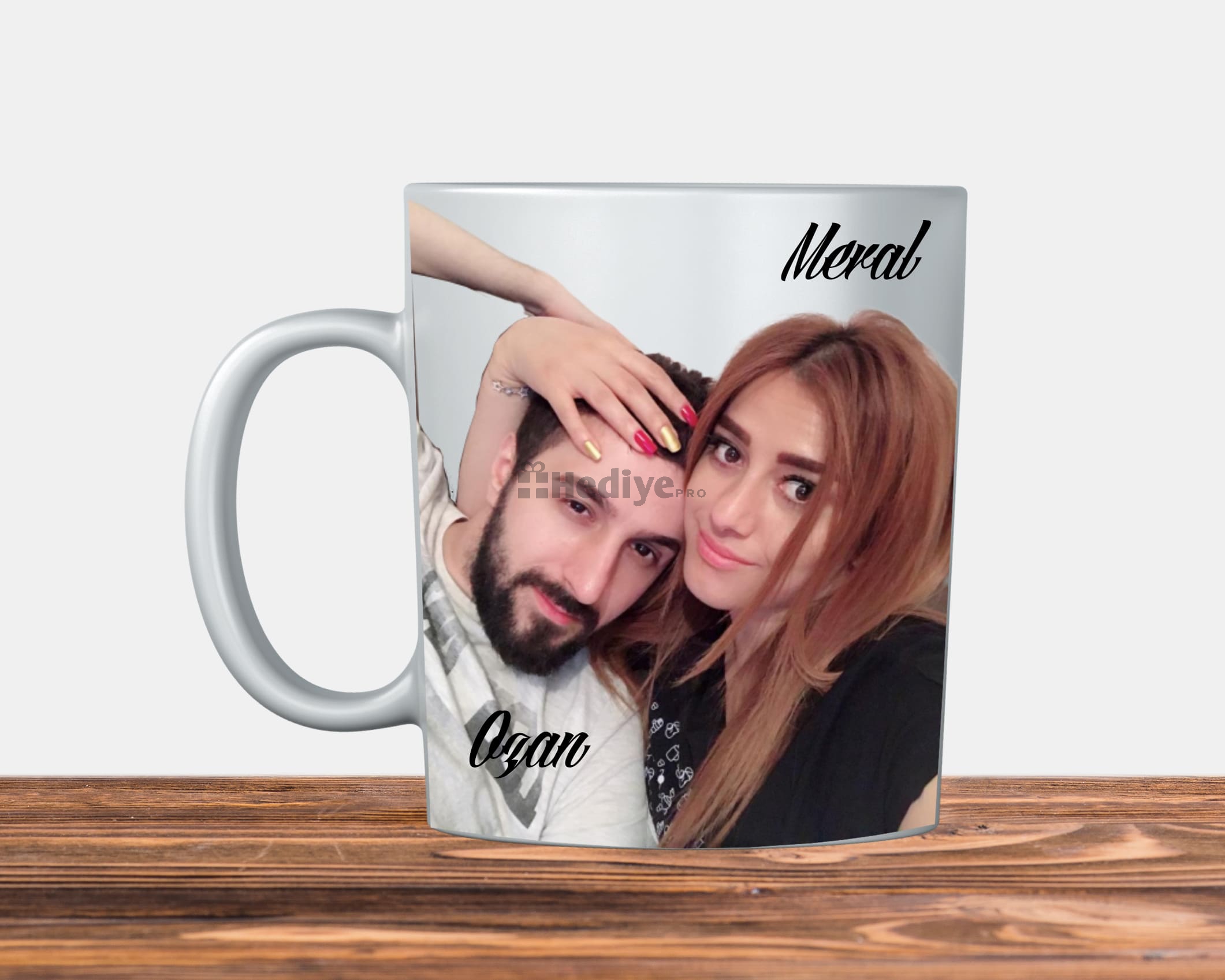 Sevgiliye Resimli Kupa Bardak